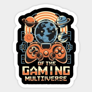 Controller oF the Gaming Multiverse gaming Sticker